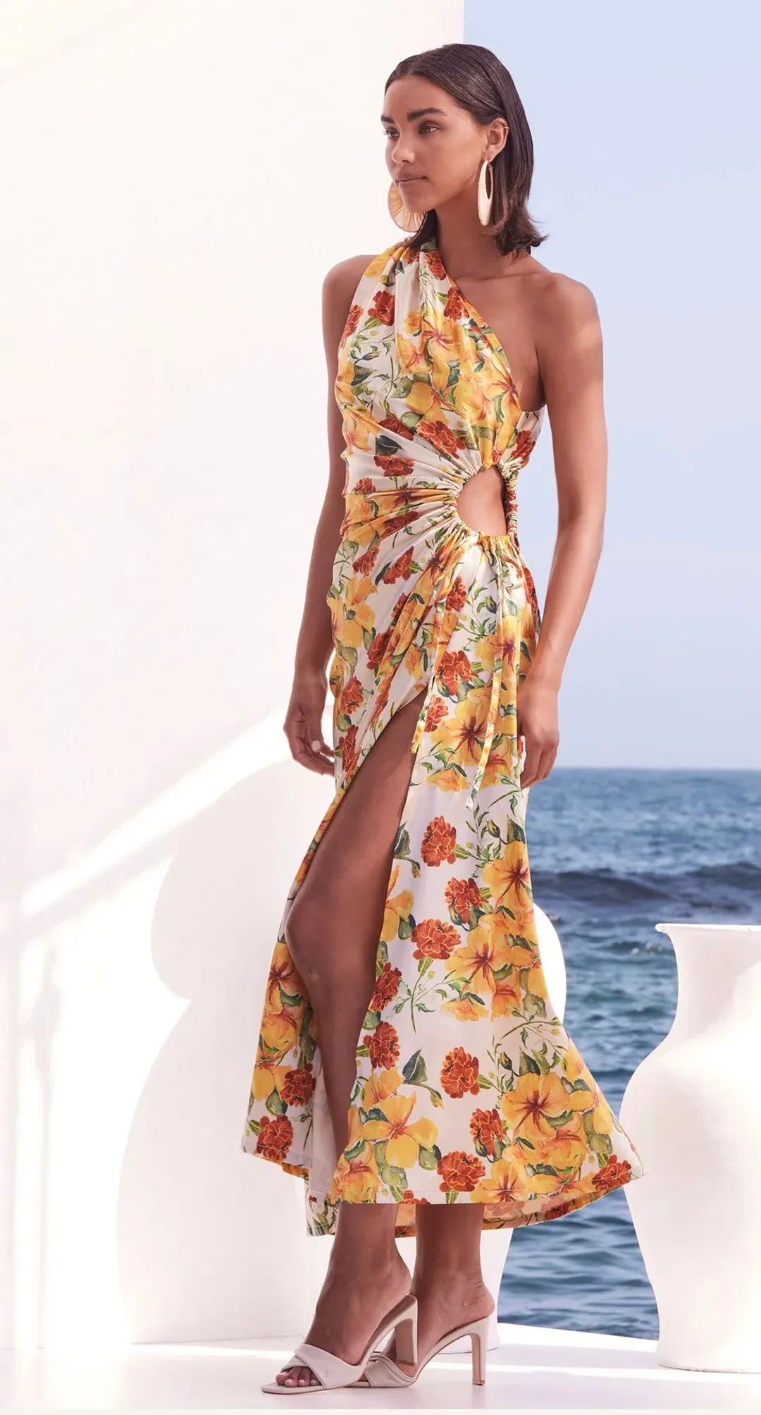 Sonya Moda Nour Yarden Floral Maxi Dress Print Size S/Au 8 for rent on The Volte - main image