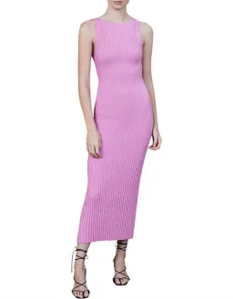 Bec & Bridge White Water Midi Dress Bubblegum Pink Size 8 for rent on The Volte - image 4
