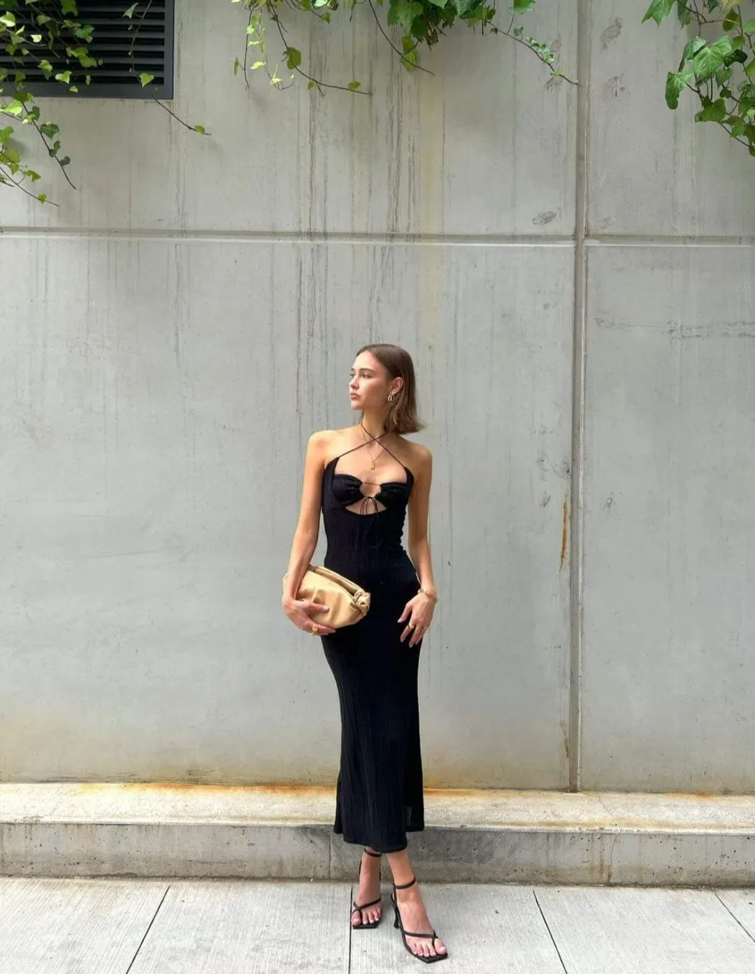 Arcina Ori Cindy Dress Black Size 6 for rent on The Volte - main image