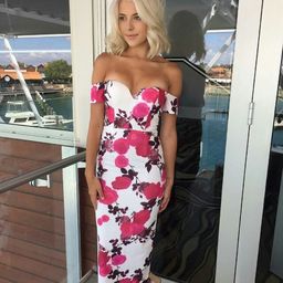 Elle Zeitoune Charlie Dress Rose Print Size 6 for rent on The Volte - image 3