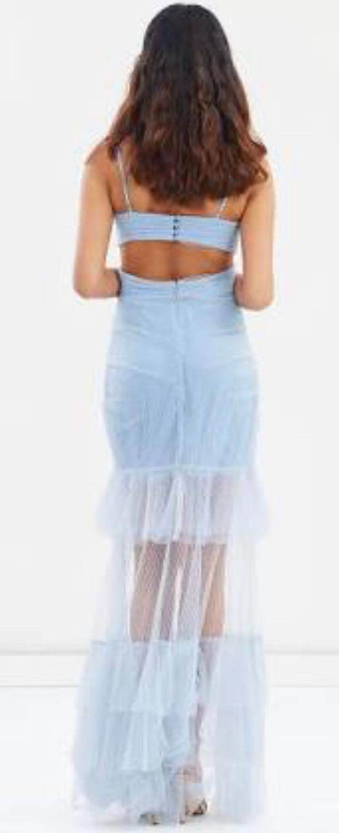 Alice McCall Exception Dress/Gown, Blue, size 12, RRP$790 for rent on The Volte - main image