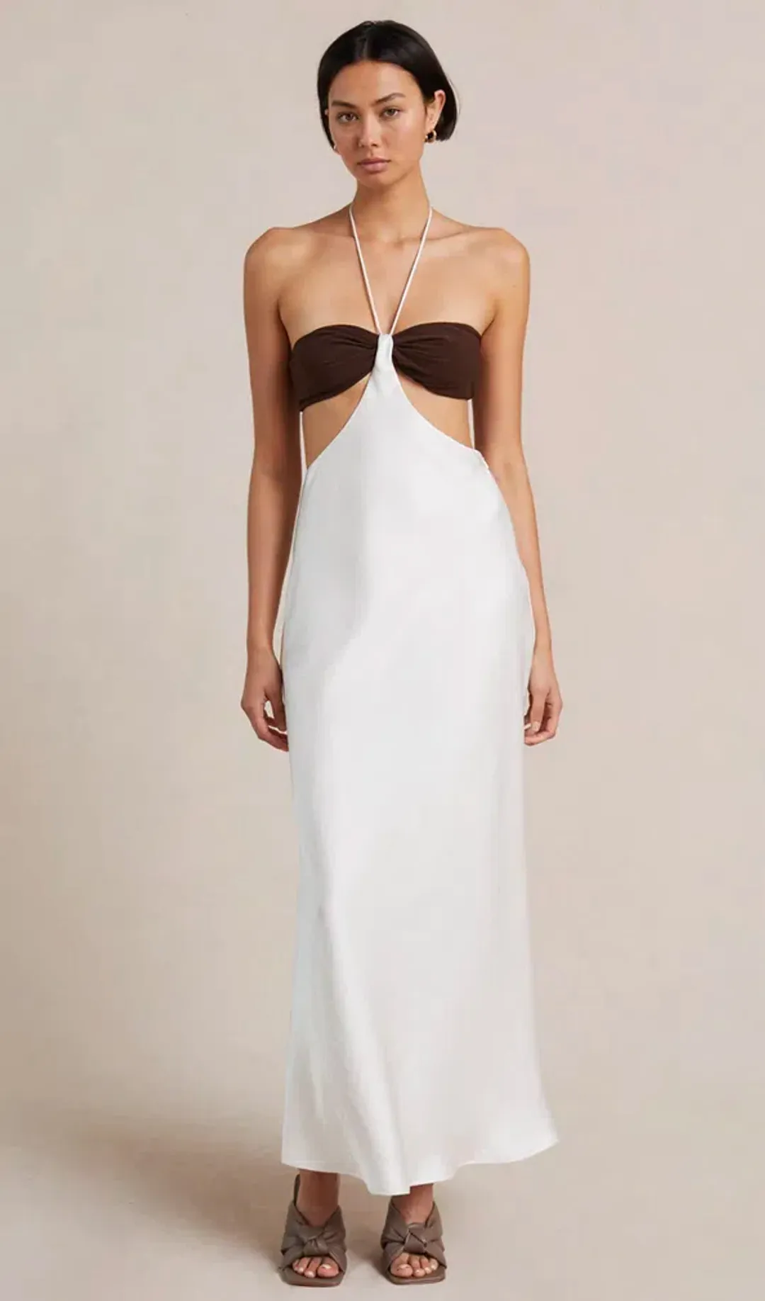 Bec & Bridge Nadia Cut Out Dress White Size 6 for rent on The Volte - main image
