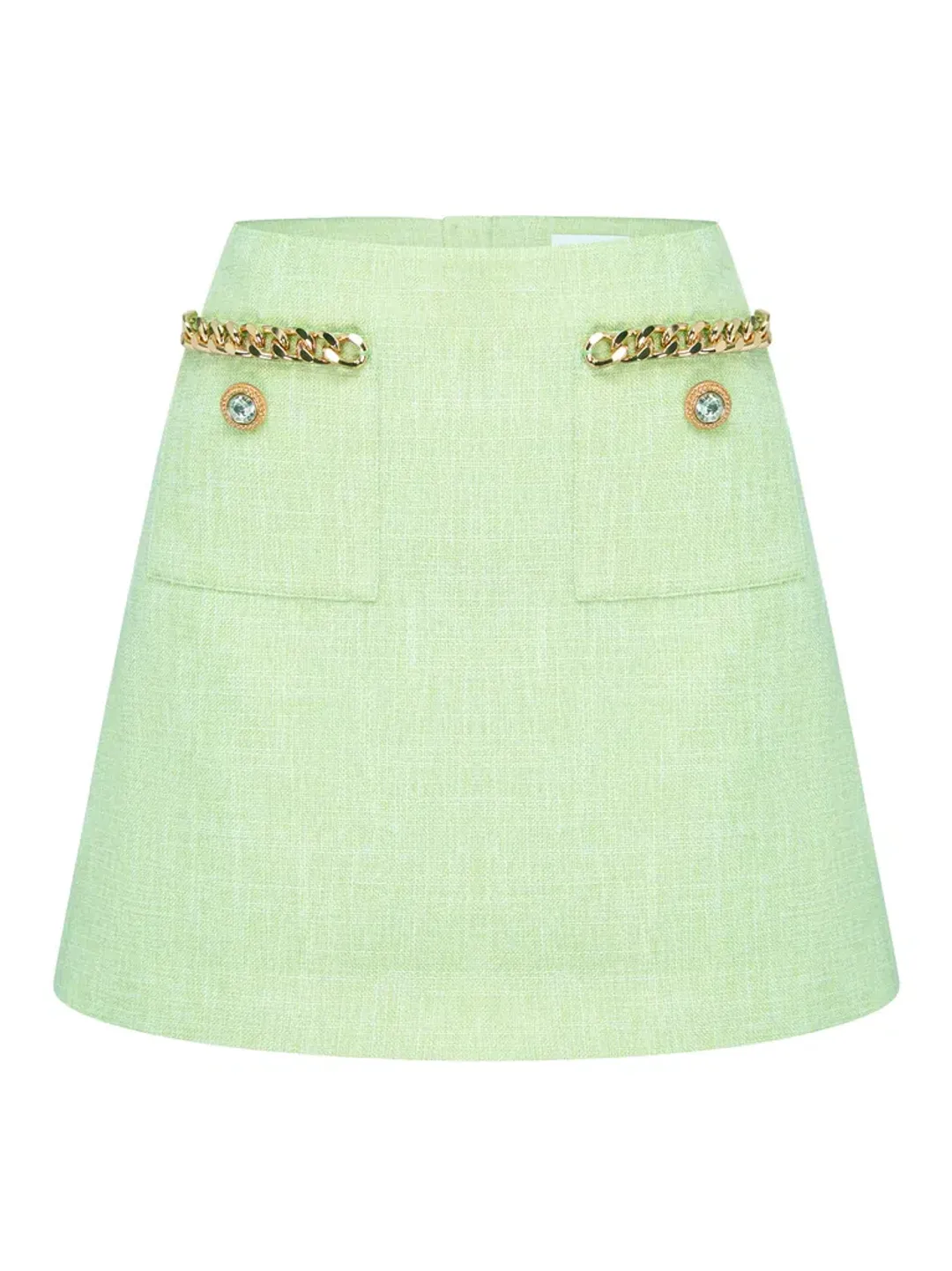 Alice McCall Catalina Jacket and Mini Skirt Set Lime Cream Size 10 for rent on The Volte - main image