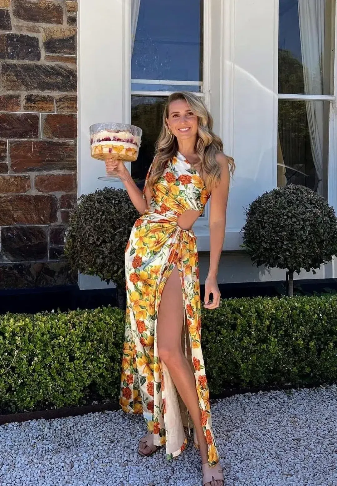 Sonya Nour Yarden Floral Maxi Dress Print Size 6 for rent on The Volte - main image