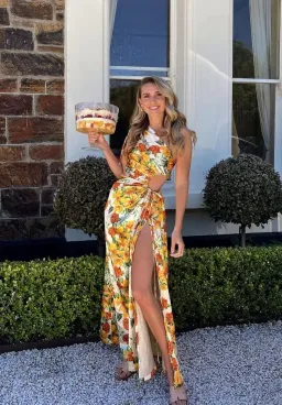 Sonya Nour Yarden Floral Maxi Dress Print Size 6 for rent on The Volte - image 6