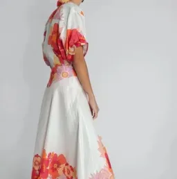 Alemais Calista relaxed shirt & Circle Skirt Print Size 14 for rent on The Volte - image 1