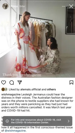 Alemais Calista relaxed shirt & Circle Skirt Print Size 14 for rent on The Volte - image 10