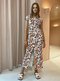 Bec & Bridge Phillipa Dress Print Size 8 for rent on The Volte - image 2