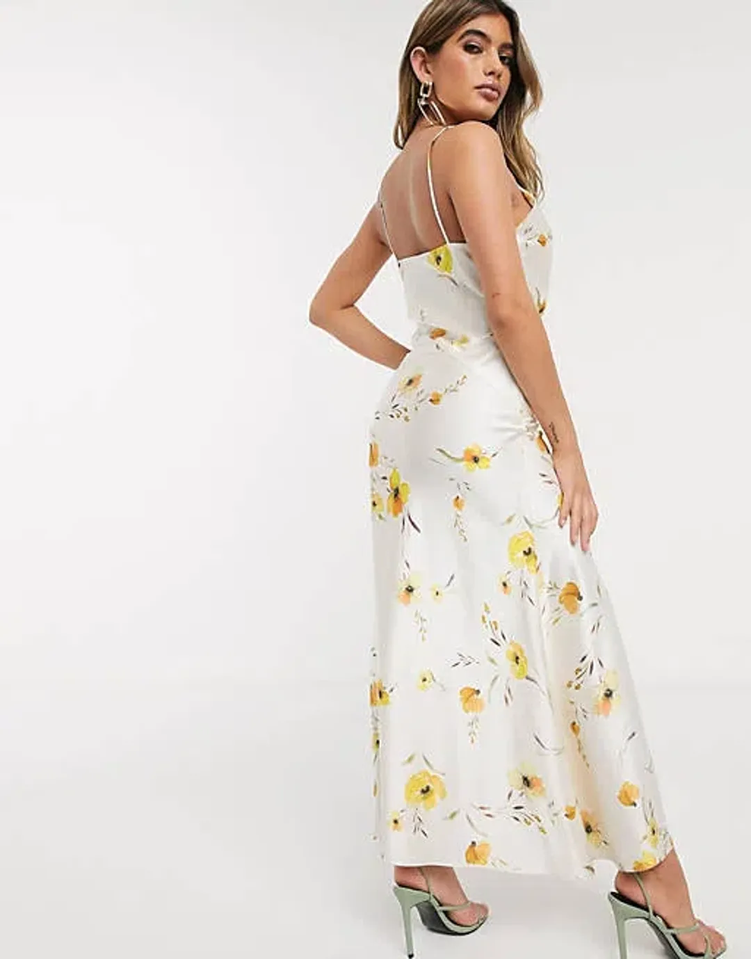 Bec and Bridge Colette Wrap Midi Dress - Floral Print - Size 12  for rent on The Volte - main image