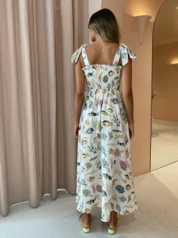 Alemais Wanda Midi Sundress Print Size 10  for rent on The Volte - image 4