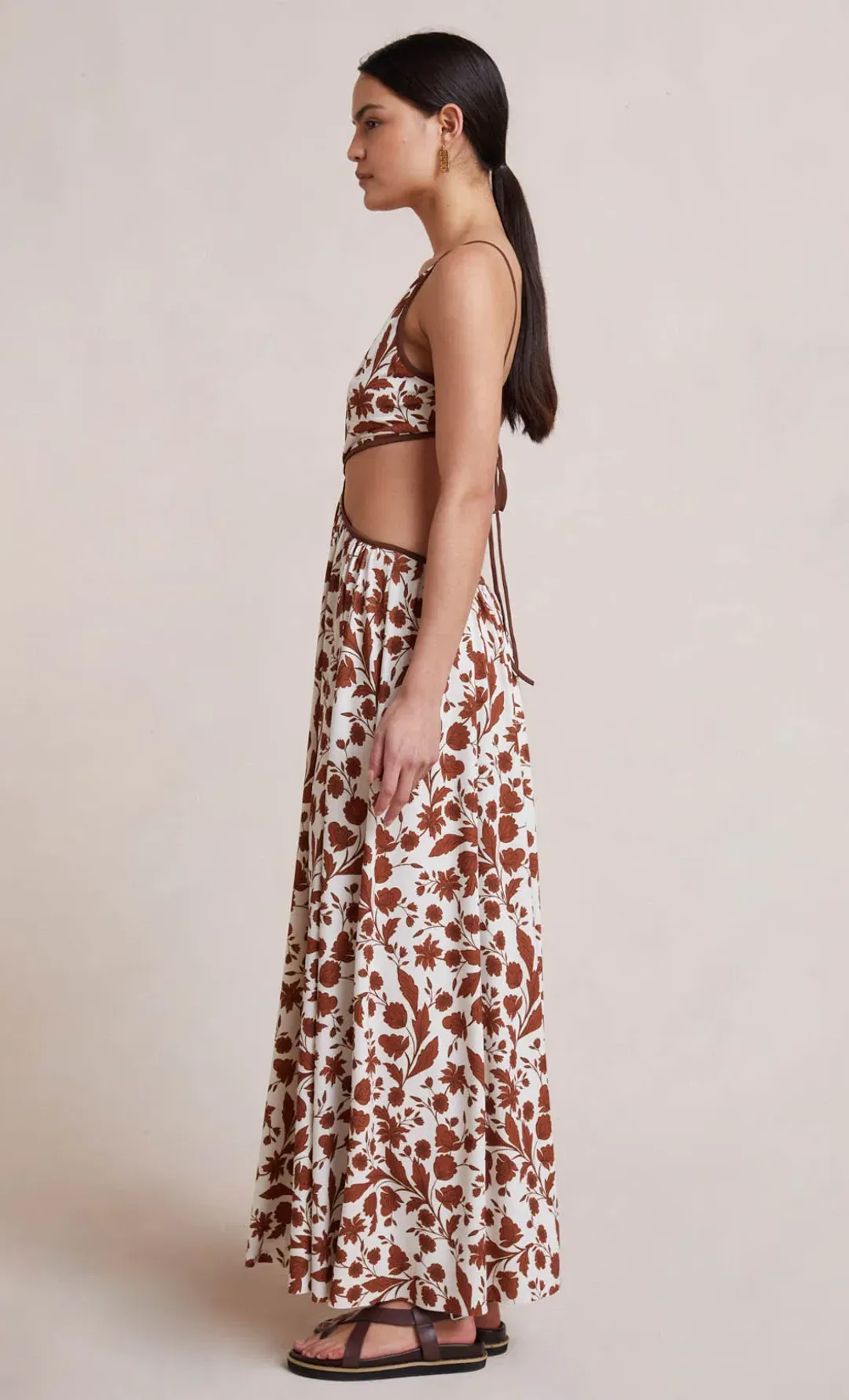  Bec & Bridge Phillipa Maxi Dress Print Size 8 for rent on The Volte - main image