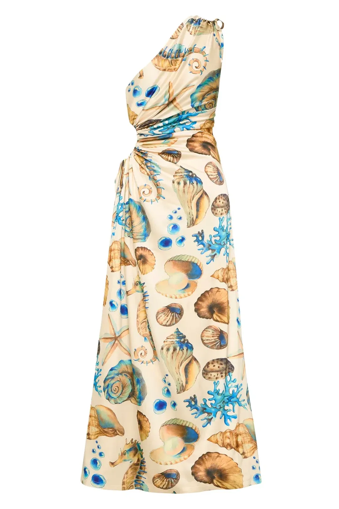 Sonya Moda Nour Seashell Maxi Dress Print Size 8 for rent on The Volte - main image