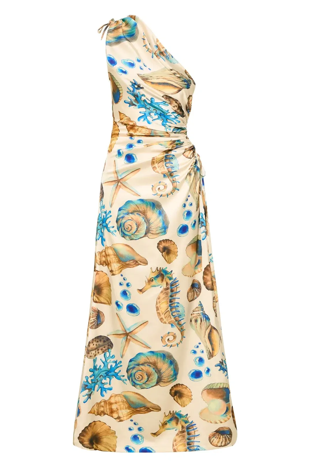 Sonya Moda Nour Seashell Maxi Dress Print Size 8 for rent on The Volte - main image