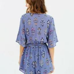 Tigerlily Floral Playsuit Print Size 6  for rent on The Volte - image 2