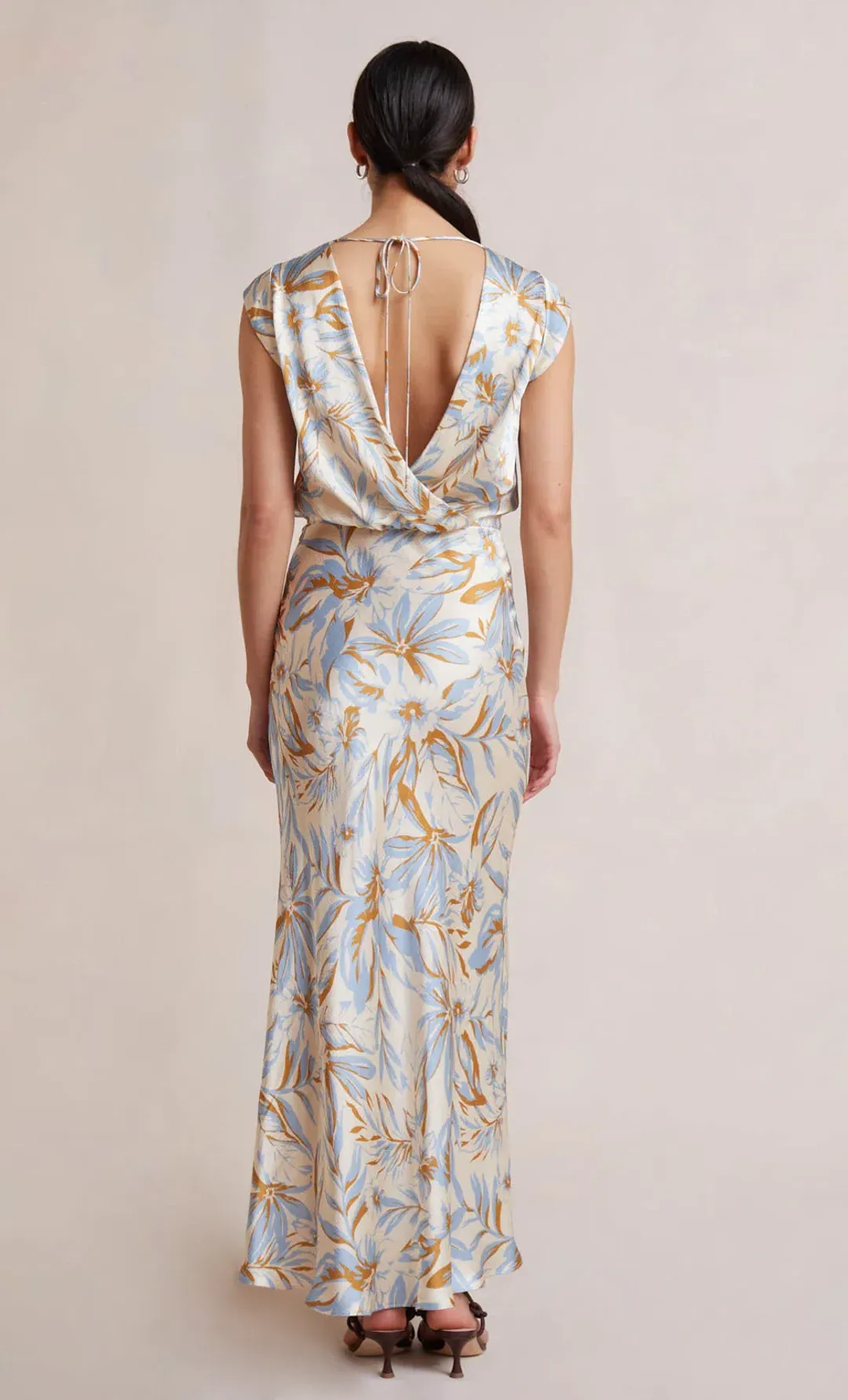 Bec and Bridge Stella Maxi Dress Print Size 8 for rent on The Volte - main image