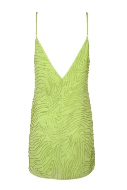Rat & Boa Valetta Mini Dress Green Size XXS / Au 4 for rent on The Volte - image 6