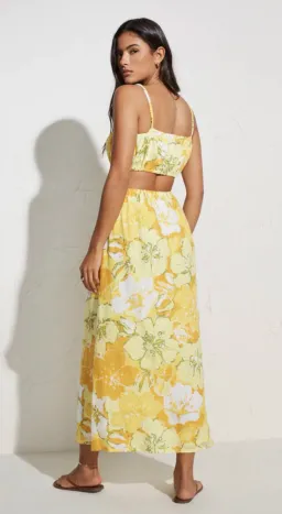 Faithfull the Brand El Rio Maxi Dress Loretta Floral Print Size 10  for rent on The Volte - image 3