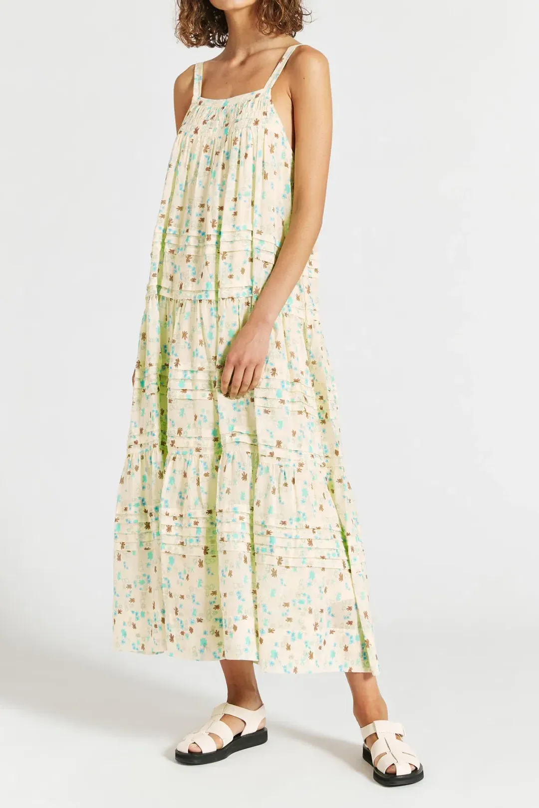 Lee Mathews Jean Dress Print Size 10 for rent on The Volte - main image