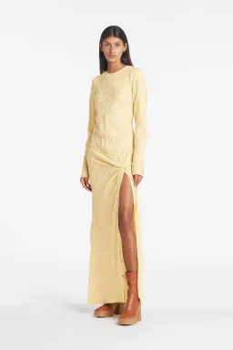 Sir the Label Maev Gown Yellow Size 0 for rent on The Volte - image 1