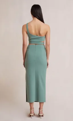 Bec and Bridge Ivy Crop and Skirt Set Green Size 8 for rent on The Volte - image 2