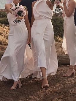 Camilla and Marc Senna Gown Blush Pink for rent on The Volte - image 4