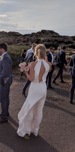 Camilla and Marc Senna Gown Blush Pink for rent on The Volte - image 5