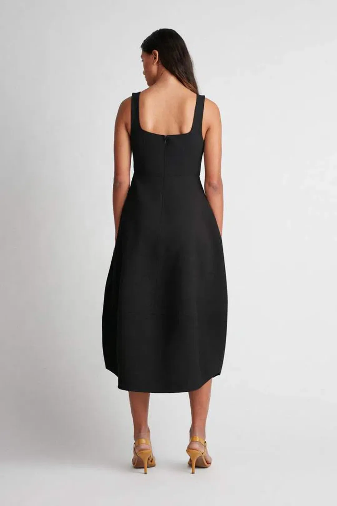 Camilla and Marc Brae Dress Black Size 8 for rent on The Volte - main image
