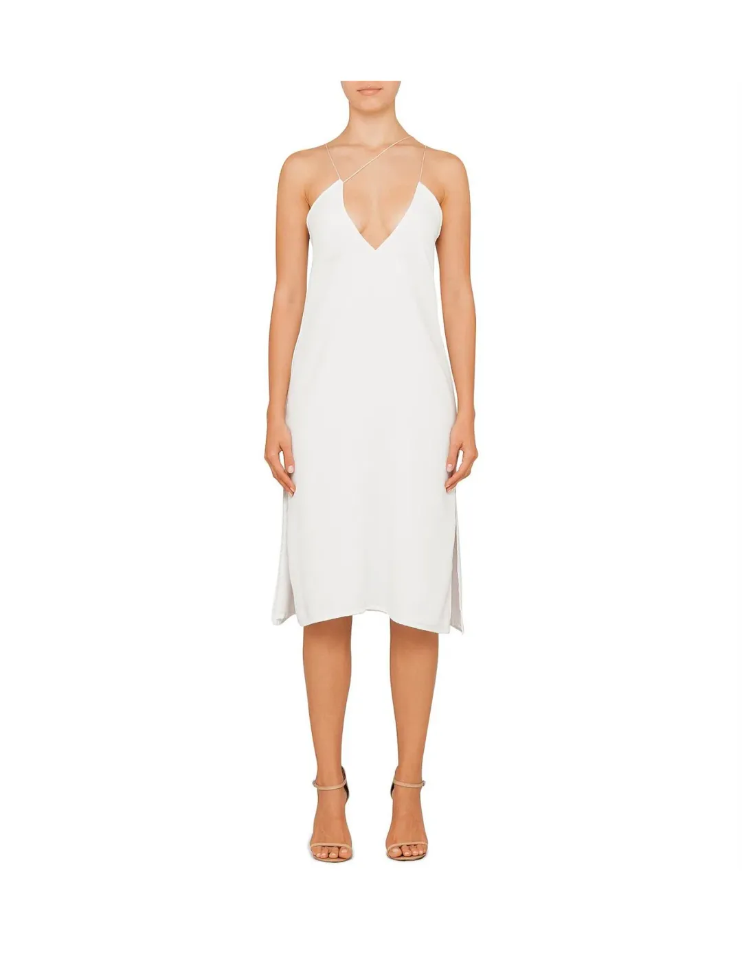 Maurie & Eve Seventh Floor Dress White Size 8  for rent on The Volte - main image