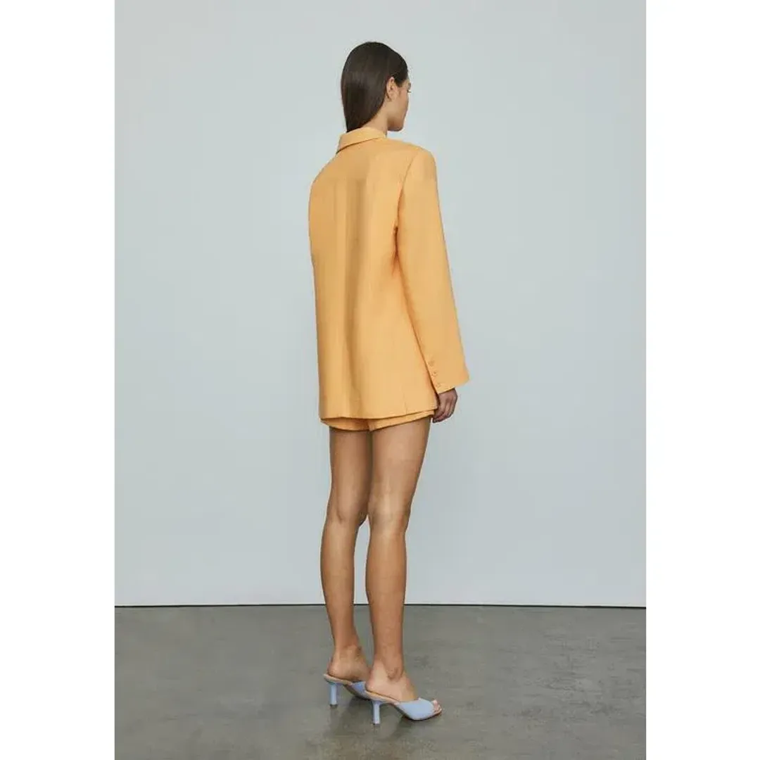 Viktoria and Woods Capulet Blazer Lava Bralette & Dawson Shorts Set Yellow Size 2 for rent on The Volte - main image