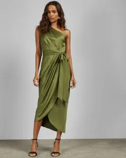 Ted Baker Gabie Dress Green Size 8 for rent on The Volte - image 1