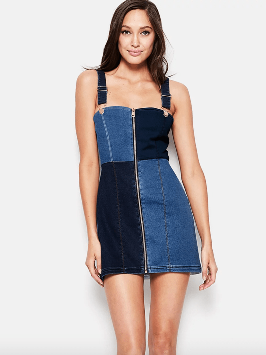 Alice McCall Hello It's Me Dress Blue Multi Size 6 for rent on The Volte - main image