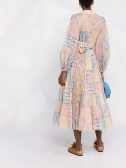 Zimmermann Andie Wrap Midi Dress Print Size 8 for rent on The Volte - image 2