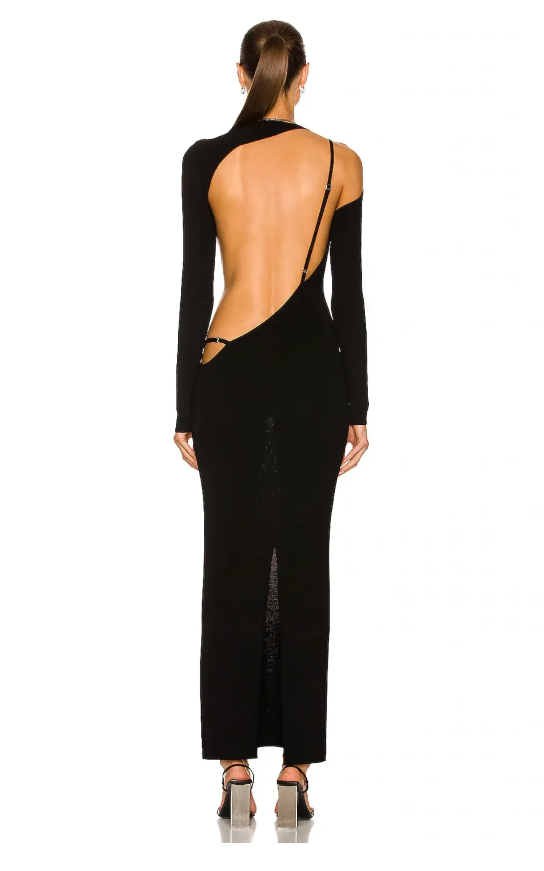 Aya Muse Carrara Dress Small Black Size S for rent on The Volte - main image