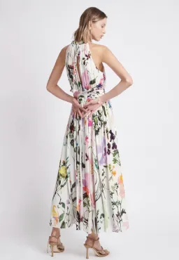 Aje Introspect High Neck Midi Dress Print Size 6  for rent on The Volte - image 4