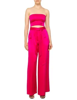 Bec & Bridge Grand Amour Jumpsuit Hot Pink Size 10 for rent on The Volte - image 1