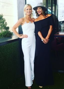 Rebecca Valance White Jumpsuit for rent on The Volte - image 3