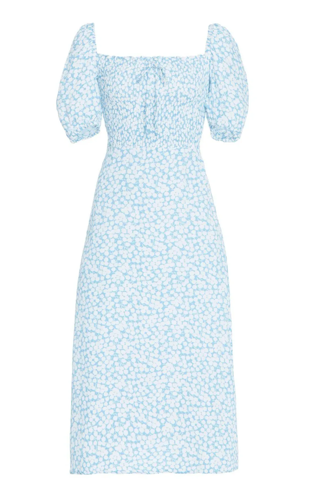 Faithfull Majorelle Midi Dress Bella Floral Size 8  for rent on The Volte - main image