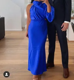 Sheike Olivia Maxi Dress Cobalt Blue Size 6   for rent on The Volte - image 5