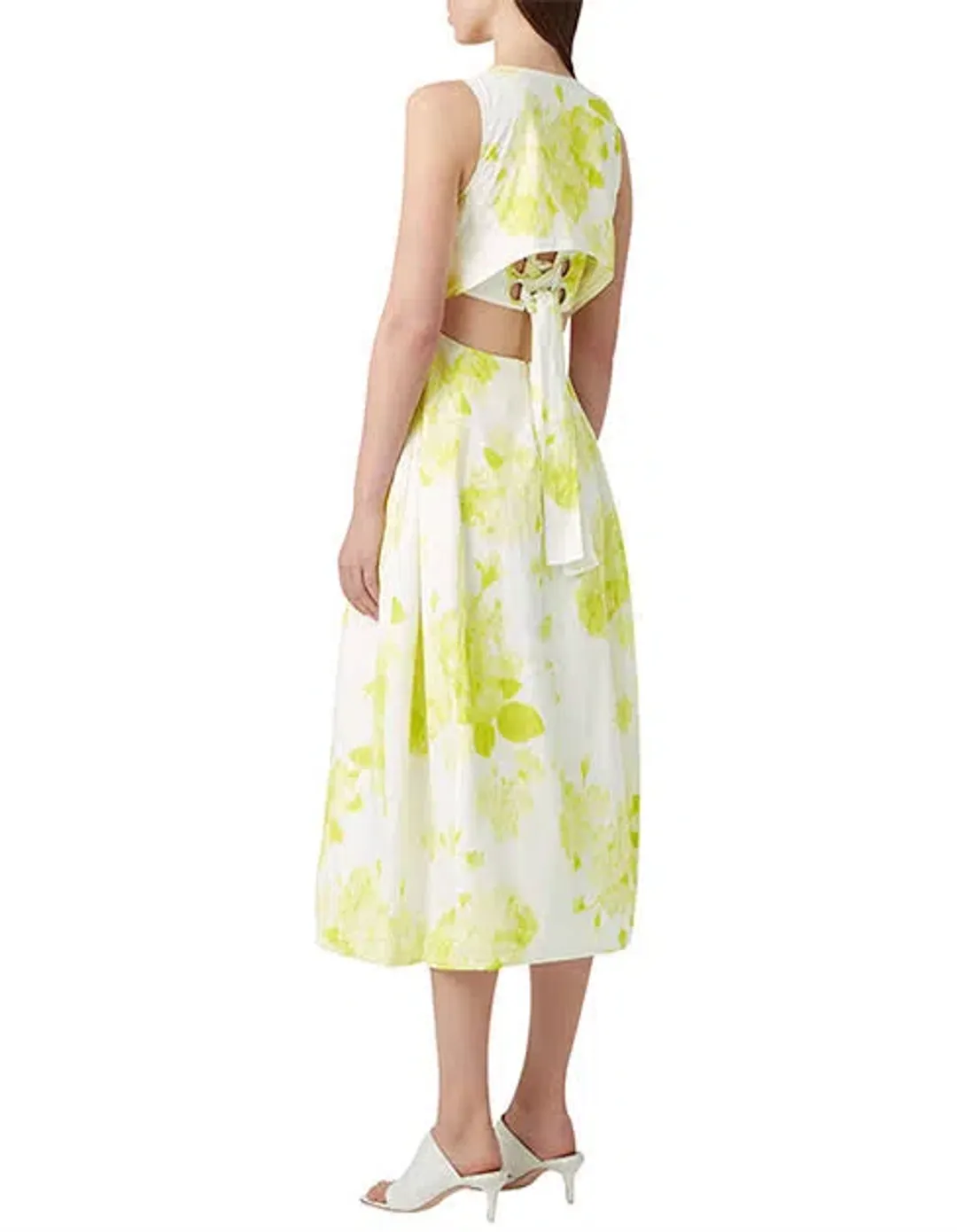 Camilla and Marc Narcissus Midi Dress Print Size 6 for rent on The Volte - main image
