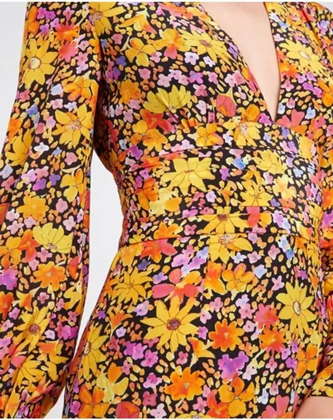 Rebecca Vallance Arles Mini Dress Print Size 6 for rent on The Volte - main image