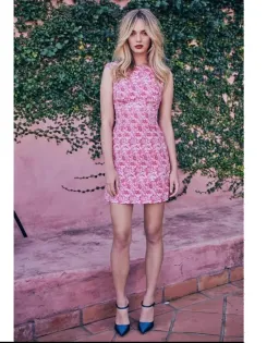 Rebecca Vallance - Estelle Mini Dress Floral - Size 10 for rent on The Volte - image 1