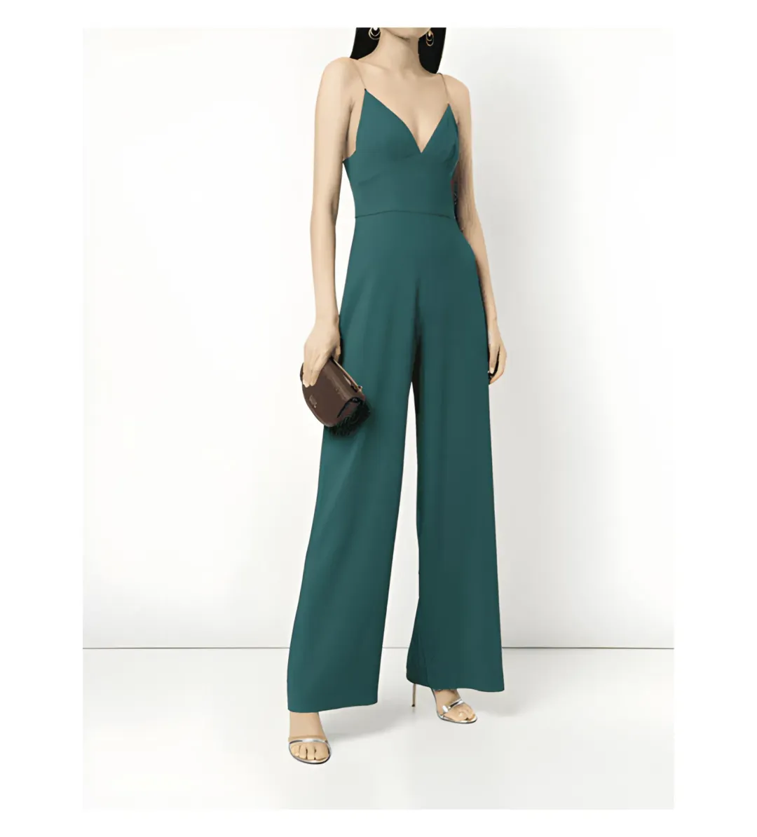 Ginger & Smart Jumpsuit Green Size 10 for rent on The Volte - main image