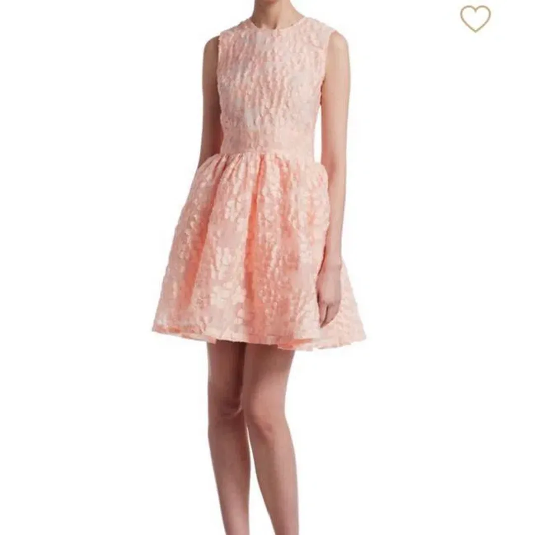 Maje Fit and Flare Cocktail Dress Pink Size 8 for rent on The Volte - main image