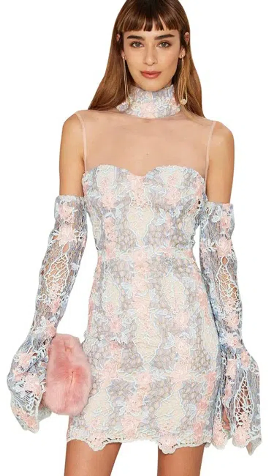 Asilio French Quarter Dress Lace Size 8 for rent on The Volte - main image