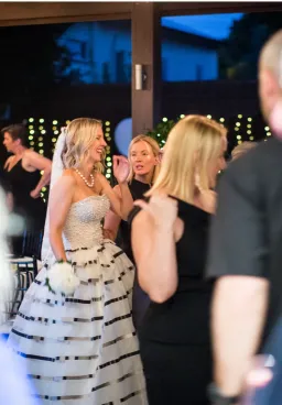 Darb Couture Wedding Dress White Size 8  for rent on The Volte - image 6