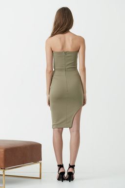 Maurie and Eve strapless midi dress - size 6 for rent on The Volte - image 4