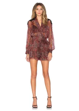 Zimmermann Empire Filigree Playsuit Rouge Konya Size 1 / AU 10 for rent on The Volte - image 1