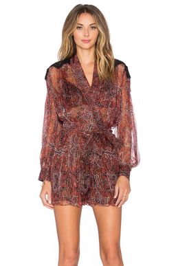 Zimmermann Empire Filigree Playsuit Rouge Konya Size 1 / AU 10 for rent on The Volte - image 4