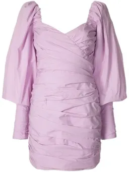 Bec & Bridge Winslowe L/S Mini Dress Lilac Size 8 for rent on The Volte - image 4