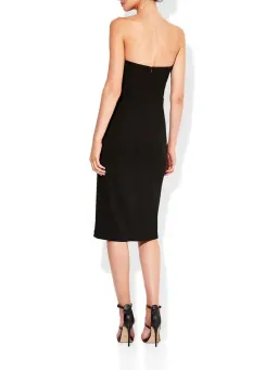 Montique Olivia Strapless Cocktail Dress Black Size 10  for rent on The Volte - image 3